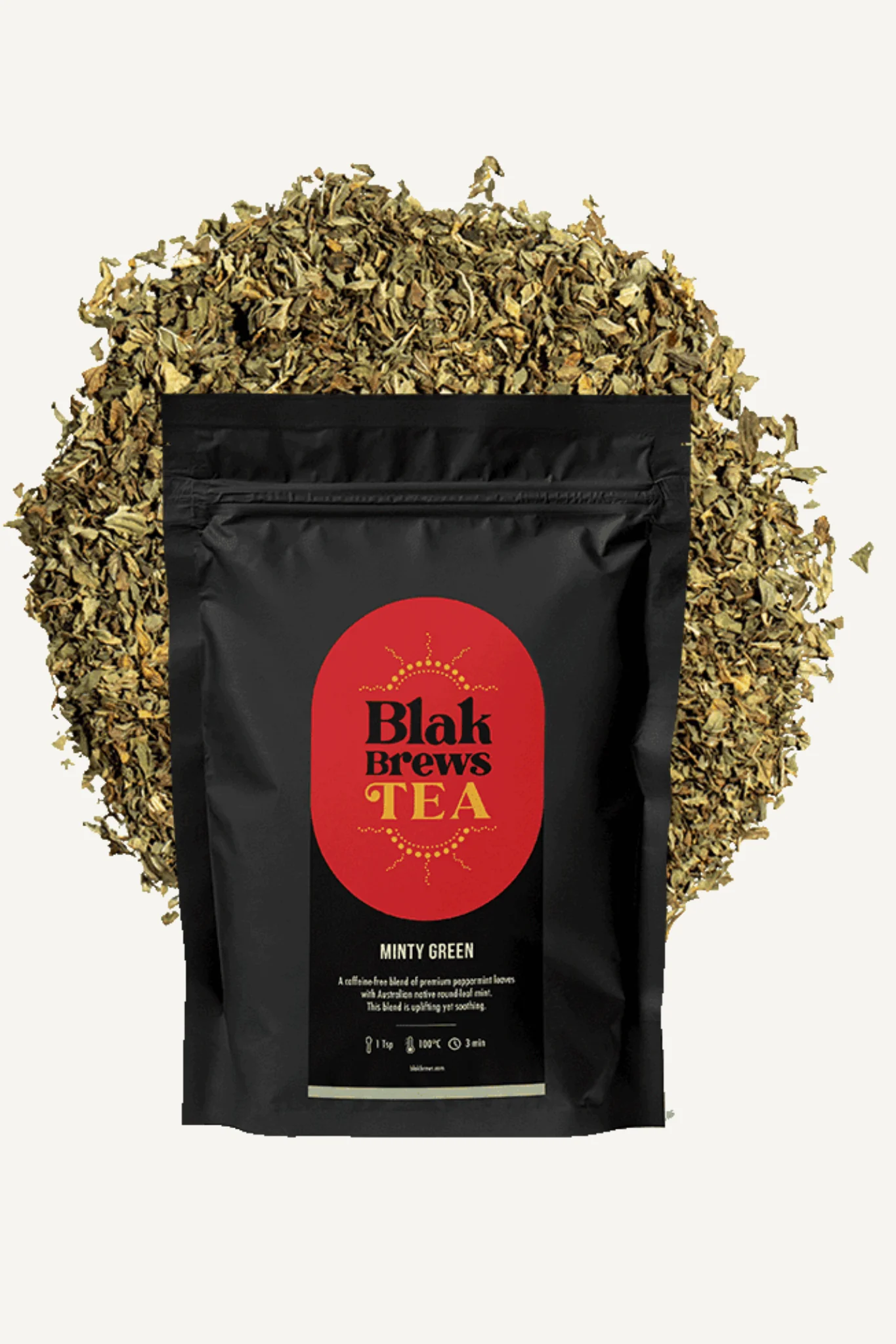 Blak Brews Minty Green Tea