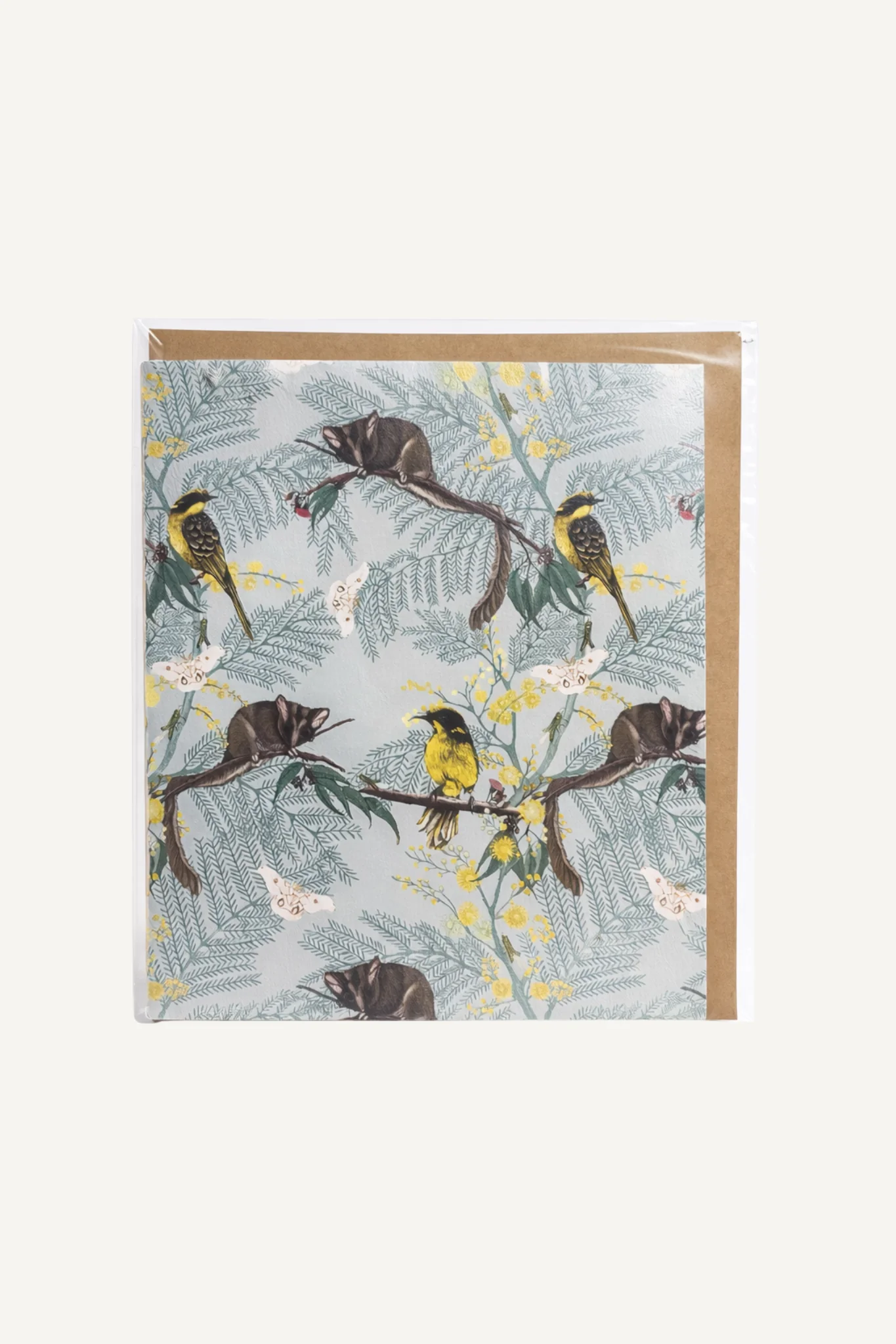 Mini Leadbeater Forest Greeting Card