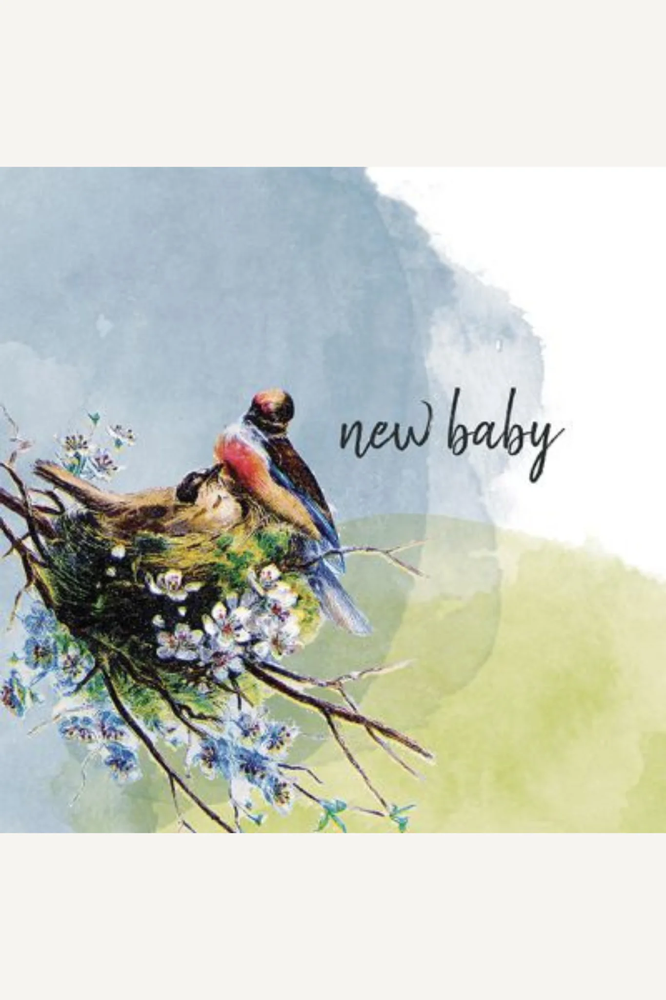Mini New Baby Greeting Card